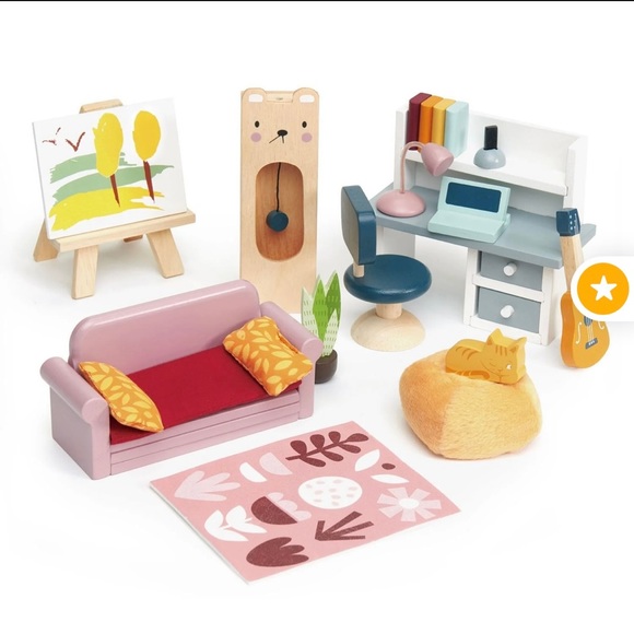 🆕Tender Leaf Dolls House Study Furniture - Picture 4 of 7